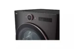 7.4 cu. ft. Vented Stackable SMART Electric Dryer in Black Steel with TurboSteam and AI Sensor Dry Technology