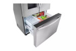 26 cu. ft. Smart Counter-Depth MAX French Door Refrigerator with Dual Ice Makers in PrintProof Stainless Steel