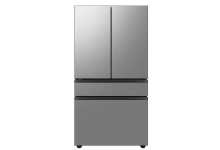Samsung Bespoke 36 in. 29 cu. ft. Standard Depth 4-Door French Door Smart Refrigerator in Stainless Steel with Beverage Center