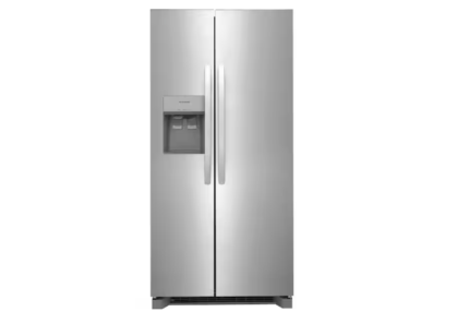 Frigidaire 33 in. 22.3 cu. ft. Standard Depth Side by Side Refrigerator in Stainless Steel
