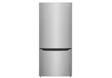 GE Gallery 30 in. 20.3 cu. ft. Bottom Freezer Refrigerator in Smudge-Proof Stainless Steel with Internal Water Dispenser